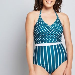 NWT ModCloth "The Cleo" One-Piece‎ Swimsuit